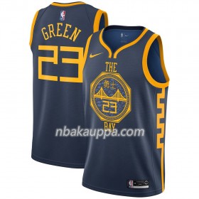Golden State Warriors Draymond Green 23 2018-19 Nike City Edition Navy Pelipaidat Swingman - Miesten